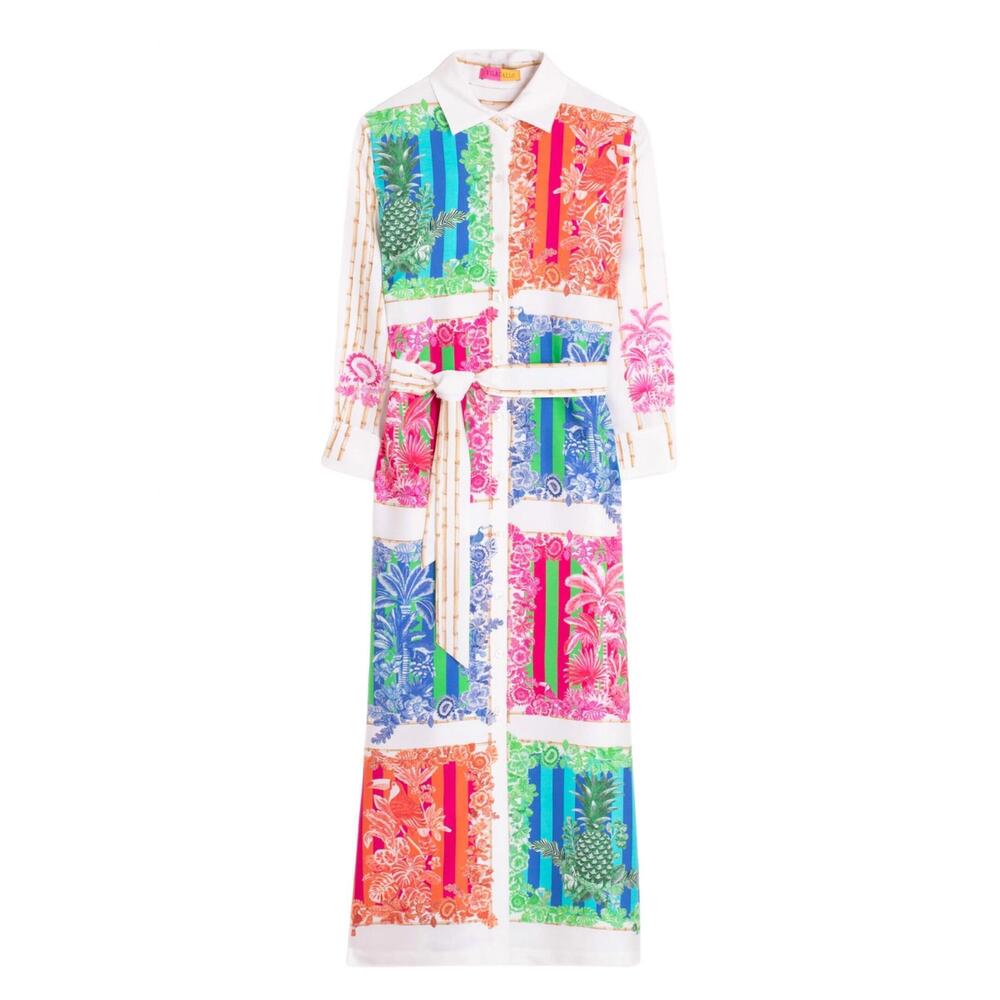NEW VILAGALLO women's bamboo shirt dress